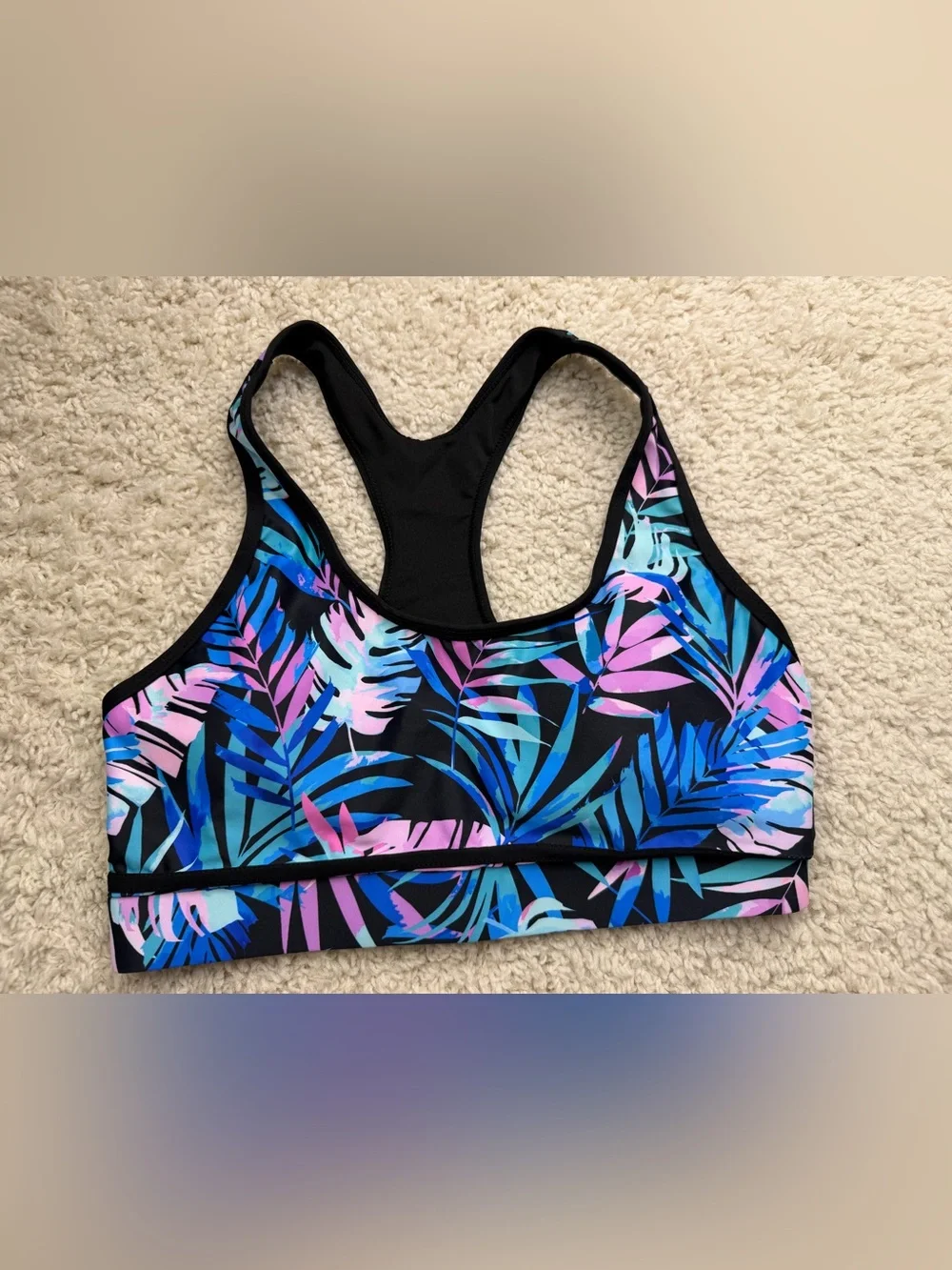 WMNS Racerback Padded Sports Bra/Swim Top - Picture 1 of 5